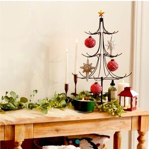 World Market Black Tree Ornament Holder